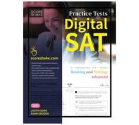 Justin Song Scoreshake Digital SAT Reading and Writing Advanced Prac (Tascabile)