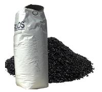 Scorie di Argilla Abrasivo Asilikos 25Kg, 1.4-2.8 mm - Sabbia per Sabbiatrice, Durezza 6-7 Mohs, Riutilizzabile 6-7 Volte, Legno, Metallo, Ruggine - LordsWorld