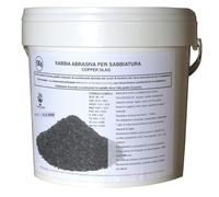 Scorie di Rame Abrasivo Polen 5kg, 0.1-0.4 mm - Sabbia per Sabbiatrice, Durezza 6-7 Mohs, Riutilizzabile 6-7 Volte, Legno, Metallo, Ruggine - LordsWorld