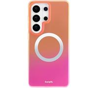 SCORPIFY Compatibile con Samsung Galaxy S20 Ultra Custodia [compatibile con MagSafe] con Cosmic Radiance, Gradiente Matte Cute Magnetic Cover per telefono per donne ragazze, Cosmic Orange Red