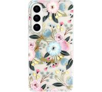 SCORPIFY Custodia compatibile con Samsung Galaxy S20 Ultra [compatibile con MagSafe] per design floreale ibisco, graziosa custodia magnetica trasparente per telefono per donne e ragazze, paraurti