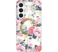 SCORPIFY Custodia compatibile con Samsung Galaxy S20 Ultra [compatibile con MagSafe] per design floreale rosa Epiphyllum, graziosa custodia magnetica trasparente per telefono per donne e ragazze