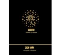 Scorpio 2026 A4 Diary - Week & Month to view | Business or Personal with Notebook Pages | Great Gift for Astrology & Zodiac Fans: Jan 2026 - Jan 2027 ... | Monthly & Weekly planner | Annual goals