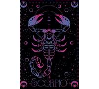 Scorpio Astrology Journal: 6x9 Lined Notebook for Reflection & Manifestation - Pink & Purple Edition