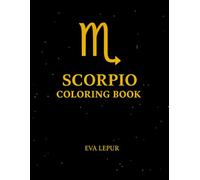 Scorpio coloring book