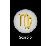 Scorpio Zodiac Journal: 120 Lined Pages | Astrology Notebook for Daily Writing, Astrological Gift for Woman