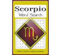 Scorpio Zodiac Word Search Book