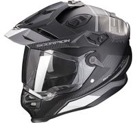 Scorpion ADF-9000 Air Desert, casco enduro XXL male Opaco Nero/Argento