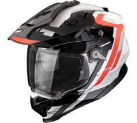 Casco ADF-9000 AIR PATROL Bianco Rosso SCORPION - UE: S
