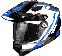 Casco enduro Scorpion ADF-9000 Air Patrol nero-blu-bianco XL