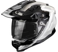 Scorpion ADF-9000 Air Patrol, casco avventura XS female Nero/Grigio Chiaro