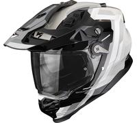 Scorpion ADF-9000 Air Patrol Casco integrale e da cross unisex nero, taglia S