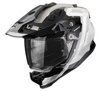 Scorpion ADF-9000 Air Patrol Casco integrale e da cross Nero/Argento L