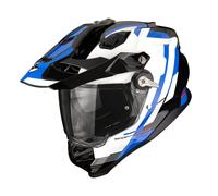 Scorpion ADF-9000 Air Patrol Casco Moto (Nero/BlU/Pianco) Gr: M (57)