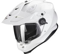 Scorpion ADF-9000 Air Solid Casco Motocross, Bianco, Taglia L (58/59)