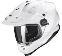 Scorpion ADF-9000 Air Solid Casco Motocross, Bianco, Taglia XL (60/61)