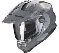 Scorpion ADF-9000 Air Solid Casco Motocross, grigio, taglia L per maschi