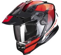 Scorpion ADF-9000 Air Trail Casco Motocross, nero-rosso, taglia XS per maschi