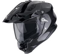 Scorpion ADF-9000 Carbon Air Solid, casco avventura S male Nero