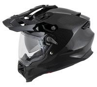 Scorpion ADF-9000 Carbonio Casco integrale e da cross unisex nero, taglia S