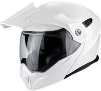Scorpion ADX-1 Solid, casco flip-up XS male Bianco