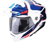 Scorpion ADX-2 Camino Casco, bianco/blu, Taglia XS (54/55)