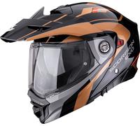Scorpion ADX-2 Kamps, casco flip up L female Nero/Rame