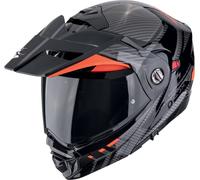 Scorpion ADX-2 Lewis Casco, nero-rosso, taglia 2XL per maschi
