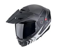 SCORPION ADX-2 LEWIS Nero opaco-Argento XXL