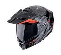 Scorpion ADX-2 Lewis Casco, nero-rosso, taglia 2XL per maschi
