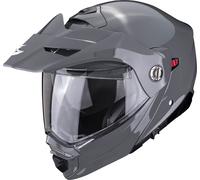 Scorpion ADX-2 Solid, casco flip-up XS female Grigio