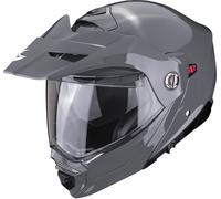 Scorpion ADX-2 Solid, casco flip-up S male Grigio