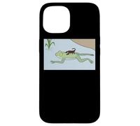 Scorpion And The Frog Meme Custodia per iPhone 15