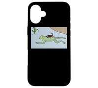 Scorpion And The Frog Meme Custodia per iPhone 16 Plus