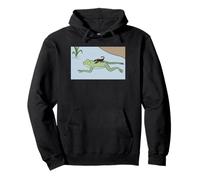 Scorpion And The Frog Meme Felpa con Cappuccio