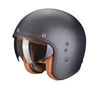 Scorpion Belfast Carbon Evo Casco Jet Solido (Nero Opaco/Carbonio) Gr: L (59)