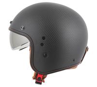 Scorpion Belfast Evo Carbon Casco Jet unisex nero, taglia 2XL