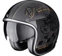 Scorpion Belfast Evo Carbon Zippy Casco Aperto, Taglia XXL (62/63)