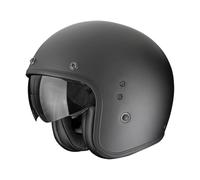 Casco da moto aperto Scorpion Belfast EVO Solid Nero Perla Opaco XL