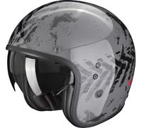 Scorpion Belfast Evo Nevada Casco Jet, nero-grigio, taglia S per maschi