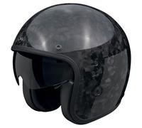 Scorpion Belfast Carbon Evo Onyx, casco jet L male Nero
