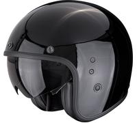 Scorpion Belfast Evo Solid, casco a getto S male Nero