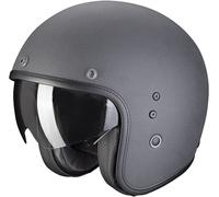 Scorpion Belfast Evo Solid Casco Jet, grigio scuro, Taglia XS (54/55)