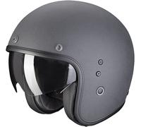 Scorpion Belfast Evo Solid Casco Jet, nero-grigio, taglia 2XL per maschi