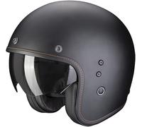 Scorpion Belfast Evo Solid, casco a getto L male Nero Opaco