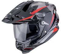 Scorpion ADF-9000 Air Feat, casco enduro XS male Nero/Argento/Rosso