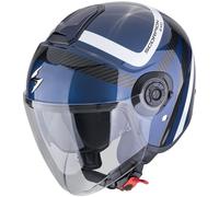 SCORPION - Casco Exo-City II Riva Blue / Nero Nero,Blu L