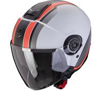 Scorpion Casco Jet Exo-City II VEL nero-grigio-rosso taglia S