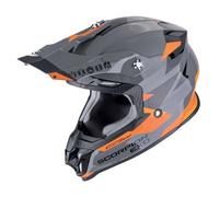 Scorpion VX-16 Evo Rod Casco Cross Grigio/Arancione M