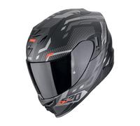 Scorpion casco integrale Exo-520 Evo Air Ranka - Nero opaco Argento Rosso L